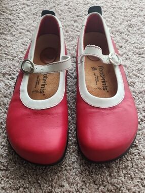 Birkenstock Footprints Leather Shoes Women Sz 38 European -Gently Used Condition